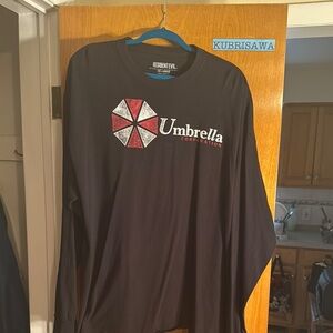 Resident Evil Umbrella Corporation Long Sleeve 2XL T-Shirt